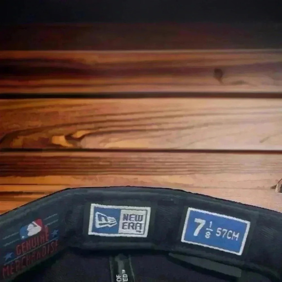 Rare Pittsburgh Pirates 59Fifty Fitted Cap 7 1/8 – Leather Patch MLB Hat - Picture 5 of 5